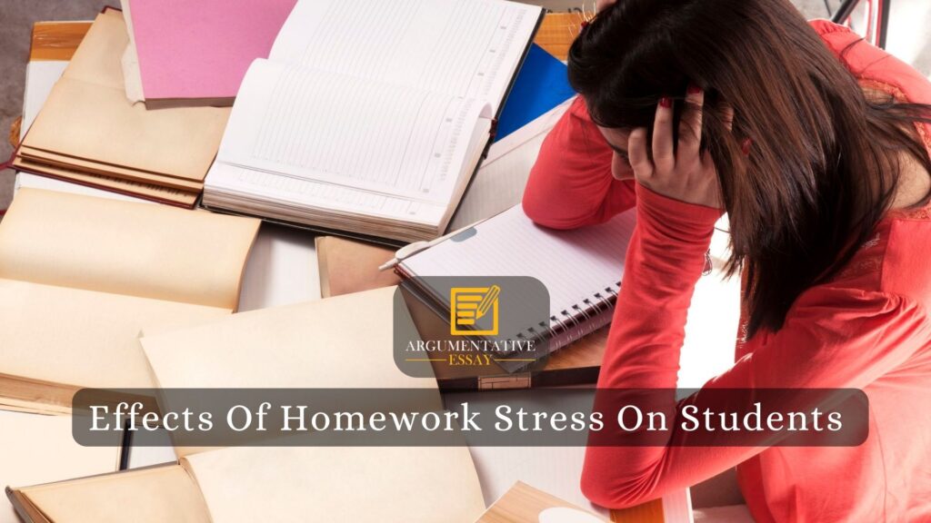 Effects Of Homework Stress On Students